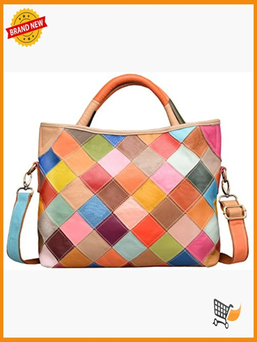 Genuine Leather Hobo Bag Crossbody Tote Shoulder Purse